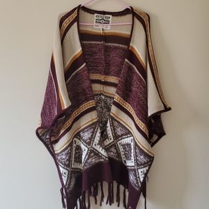Knit shawl